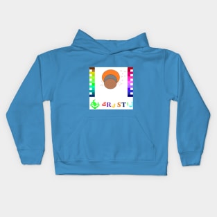 illusion and observation hat Kids Hoodie